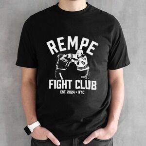 New York Rangers Rempe Fight Club Hockey Graphic T-Shirt